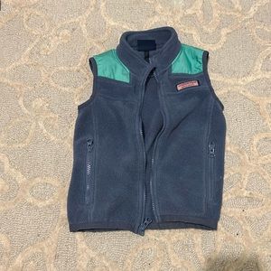 Vineyard vines fleece vest 4T
